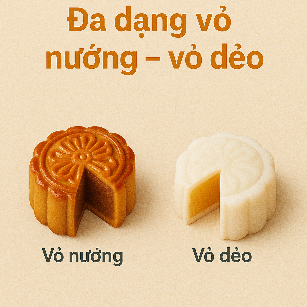 So sánh bánh trung thu nướng và dẻo: Lựa chọn nào phù hợp nhất?