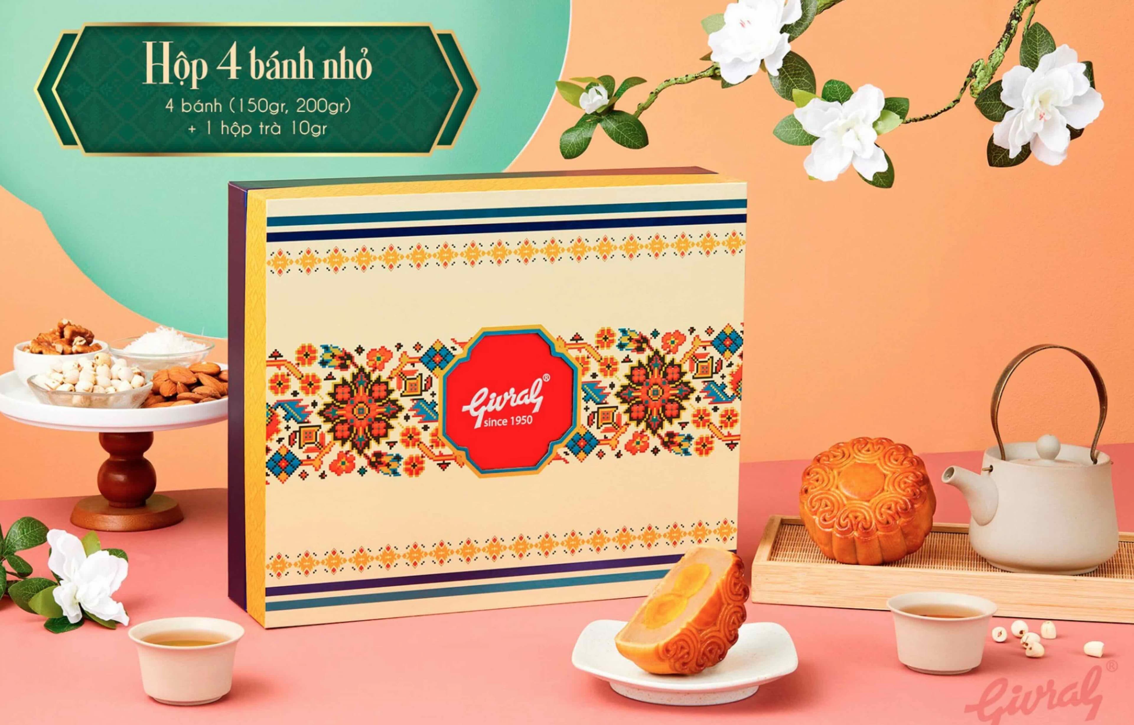 Bánh trung thu nhân hạt sen