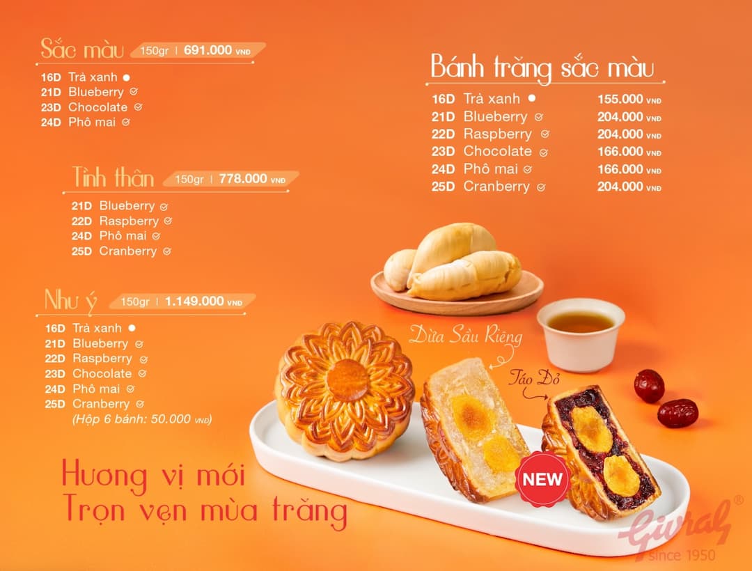Hộp quà bánh Trung Thu Givral sac mau 2