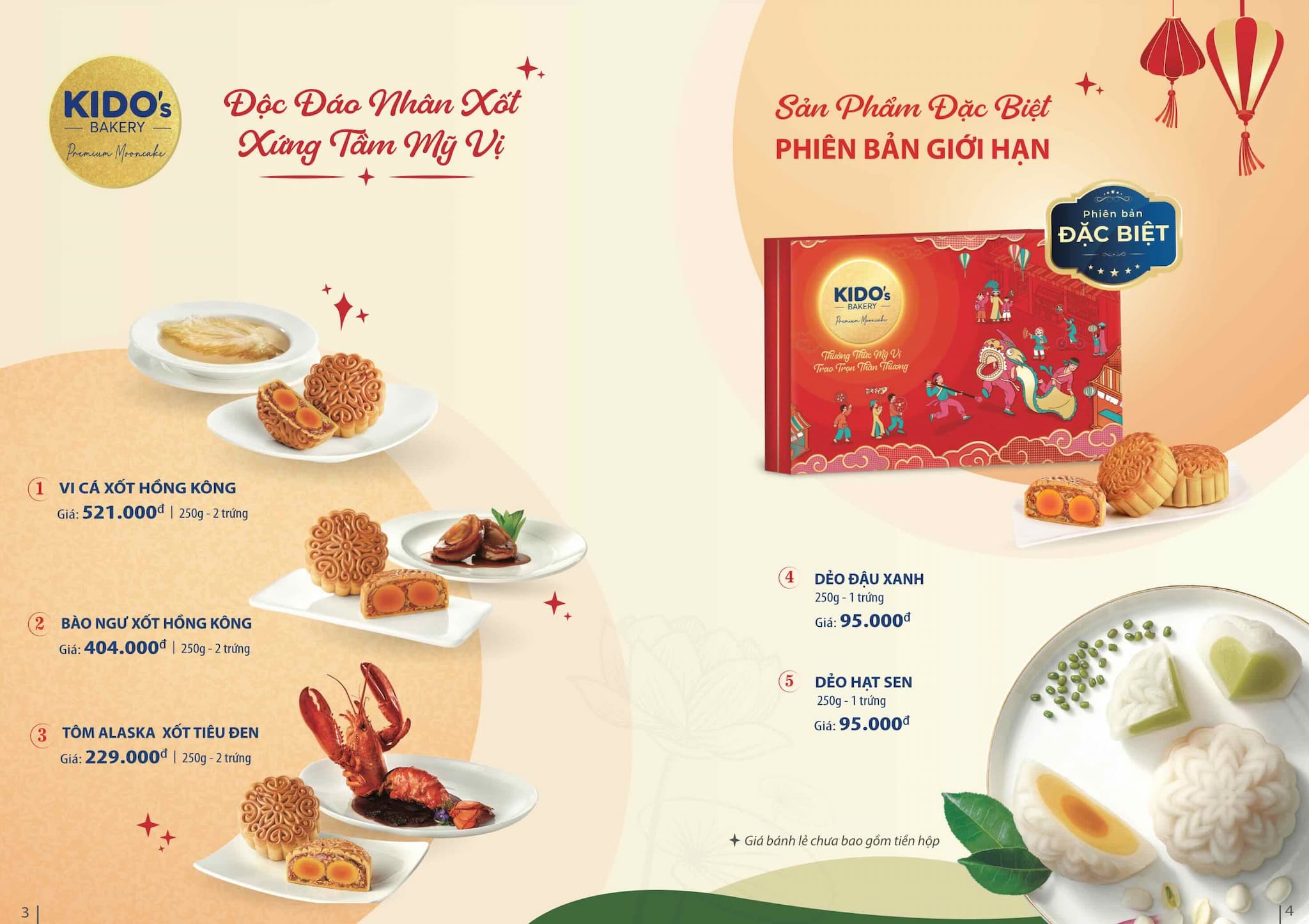 Hộp quà bánh Trung Thu Kido