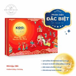 MỸ VỊ THỊNH VƯỢNG 1 (4 bánh 250g + Trà 50g)