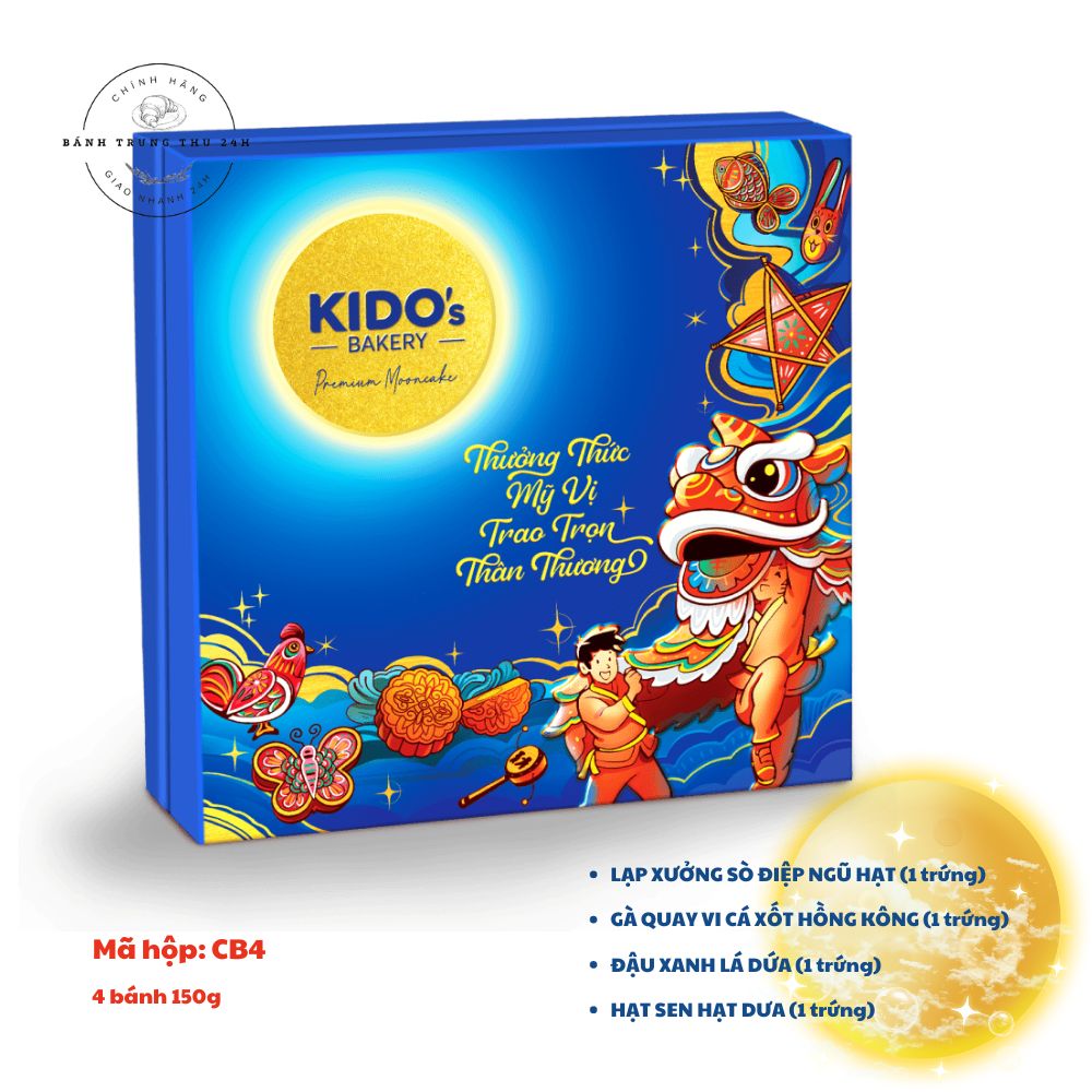 MỸ VỊ AN KHANG - Xanh (4 bánh 150g)